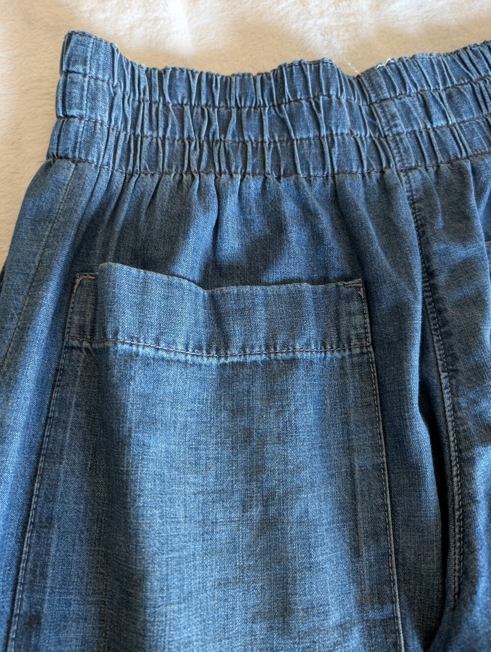 Free People Wide Leg Pull On Pants - Picture 6 of 8